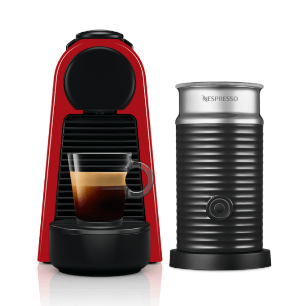 Essenza-mini-D30-Red---Aeroccino